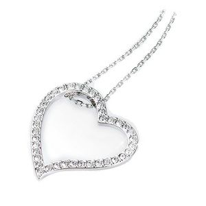 Swarovski Crystal Heart Necklace
